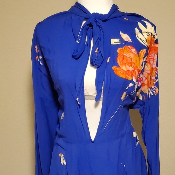 🌺NWT🌼 Free People Gemma Tunic Dress in Blue , Large - Picture 15 of 16